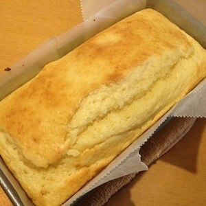 ＨＭで超簡単！もっちりさっぱりヨーグルトケーキ♪